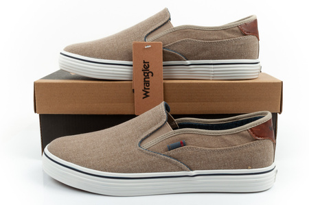 Teniși Wrangler Calypso Slip-On pentru bărbați, maro, confortabili