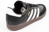 Teniși Adidas Samba, piele la modă, negri