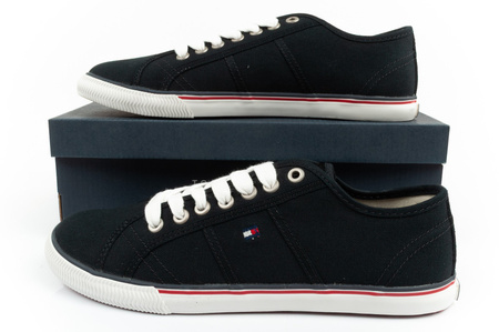 Pantofi sport Tommy Hilfiger pentru bărbați, model modern, confortabil, negru [FM56816983]