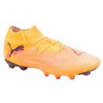 Ghete de fotbal Puma Future 8 Pro FG/AG pentru teren solid, portocaliu neon