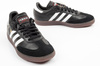 Teniși Adidas Samba, piele la modă, negri
