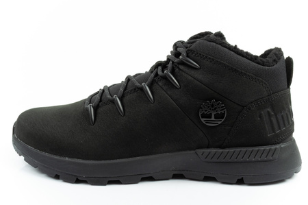 Pantofi de drumeție Timberland Sprint Trekker Mid, izolați, negri