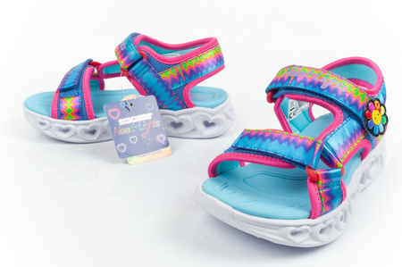 Sandale Skechers copii [302675L/MLT] Pantofi cu LED, multicolore.