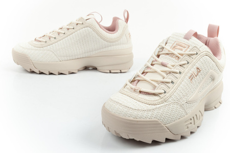 Pantofi sport Fila Disruptor pentru femei, teniși, la modă, confortabili, bej