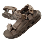Sandale Lee Cooper pentru bărbați cu velcro pentru plajă de vară, verde deschis