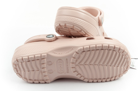 Sandale Crocs Classic pentru femei, roz pudră, la modă, confortabile