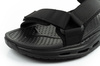 Sandale Lee Cooper pentru bărbați cu velcro, de vară, negre, ușoare