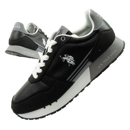 U.S. Polo Assn pantofi sport adidași bărbați la modă confortabili negri