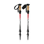 Bețe de trekking din aluminiu CMP, bețe de nordic walking ușoare, roz, negre