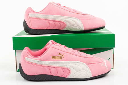 Pantofi sport roz din piele pentru femei Puma Speedcat - Teniși la modă
