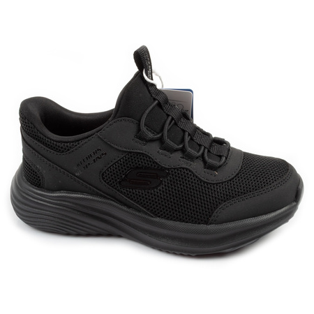 Pantofi sport Skechers Bounder Pro Slip-Ins pentru copii, negri