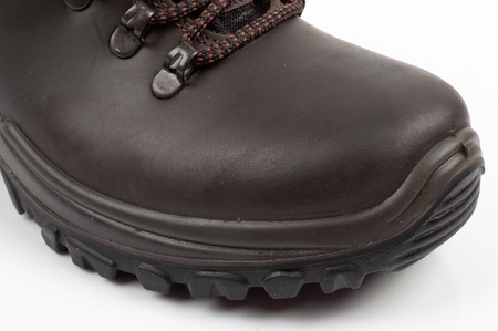 Pantofi trekking Grisport Marrone pentru bărbați, impermeabili, din piele, cu talpă înaltă