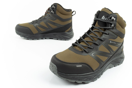 Ghete de drumeție de iarnă Lee Cooper pentru bărbați, izolate, impermeabile, verzi