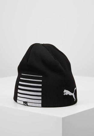Căciulă reversibilă Puma Liga, pălărie de iarnă reversibilă, neagră