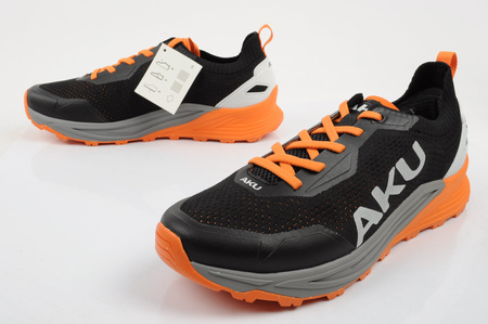 Pantofi de drumeție outdoor pentru bărbați Aku Aira, confortabili, negru gri portocaliu