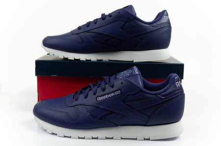Teniși Reebok Classic Leather pentru femei, piele mov, la modă