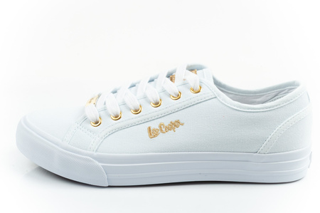 Teniși Lee Cooper pentru femei, albi la modă, confortabili