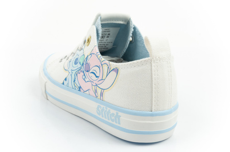 Pantofi sport pentru copii Leomil: Teniși Stitch, confortabili, ușori, albi