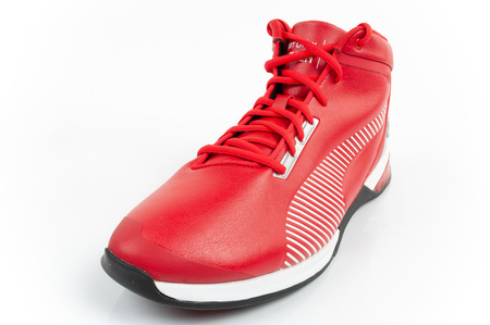 Pantofi sport Puma Ferrari Race Kart Cat-X Mid [306549 02] pentru bărbați, până la glezne, roșii.