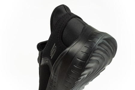 Pantofi sport pentru bărbați Skechers Bobs Squad Chaos [118303/BBK] SLIP-INS, negri.