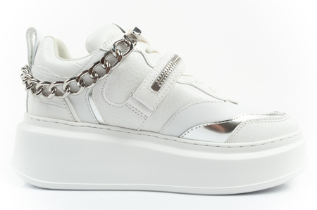 Karl Lagerfeld Anakapri pantofi sport damă sport piele alb [KL63543 01S]