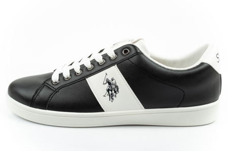 Pantofi sport U.S. Polo Assn. pentru bărbați, la modă, negri, confortabili