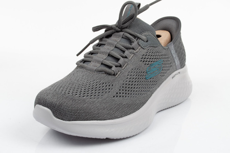 Pantofi sport barbati Skechers 232466/CCBL SLIP-INS, gri.