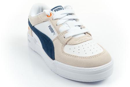 Teniși sport unisex Puma CA Pro Remix PS pentru copii, bej, din piele