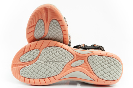 Sandale damă CMP Hamal cu talpă trekking cu închidere cu velcro [38Q9956 12PT]