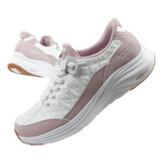 Pantofi sport confortabili Skechers Contour Foam White Slip-Ins pentru femei