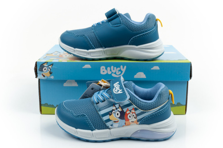 Teniși Leomil Bluey pentru copii, Velcro ușor, LED, Albastru