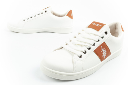 Pantofi sport U.S. Polo Assn. pentru bărbați, la modă, albi, confortabili