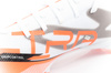 Ghete de fotbal Puma Ultra 5 Match FG/AG, Teren Ferm, Alb/Portocaliu