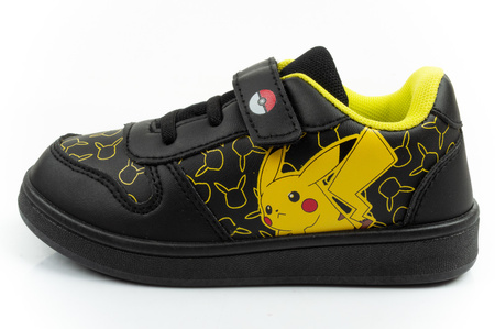 Pantofi sport pentru copii Leomil, adidași ușori Pokemon cu velcro, negri
