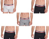 Pantaloni scurți boxer Levi's Boxer pentru bărbați, culoare gri, bumbac, la modă, pachet de 5