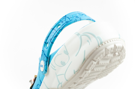 Sandale Crocs Smurfs, șlapi, sandale pentru femei, saboți la modă și confortabili, Smurfs