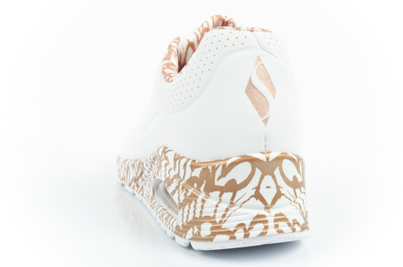 Pantofi sport de damă Skechers Uno - Loving Love [155506/WTRG], alb.