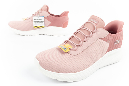 Pantofi sport Skechers Bobs Squad pentru femei, model slip-ins, la modă [117504/BLSH]