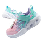 Pantofi sport Skechers Color Breeze LED pentru fete, turcoaz