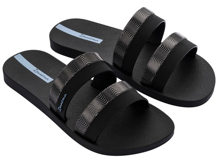 Flip-flops dama Ipanema Mesh Slide [83649 BB779], negru.