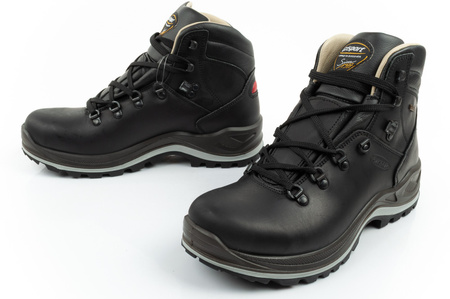 Pantofi de trekking Grisport Nero Dakar pentru bărbați, piele SPO-TEX, WIN THERM