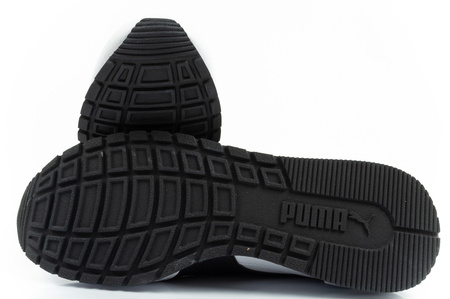 Pantofi sport Puma ST Runner v4 pentru copii, piele albă