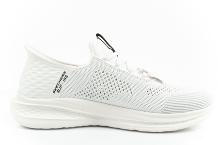 Pantofi sport Slip-On Skechers Slade Quinto pentru bărbați, albi, SLIP-INS