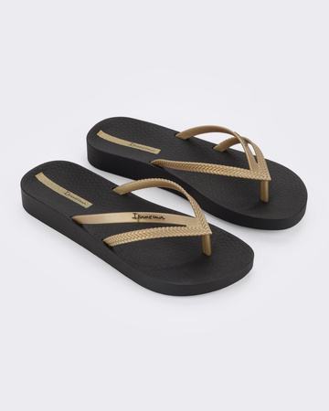 Flip-flops de damă Ipanema Bossa Soft V [82840 AQ444], negru.