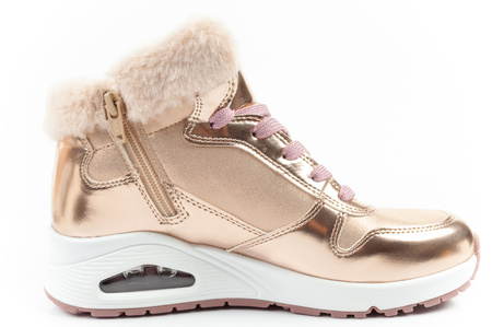 Ghete de iarnă izolate Skechers Uno-Cozy pentru copii