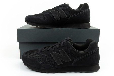 Pantofi sport New Balance 373 pentru bărbați, piele neagră la modă