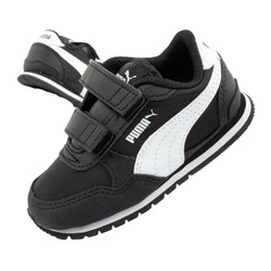 Pantofi sport pentru copii Puma ST Runner [384903 01] cu velcro, negru.