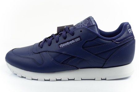 Teniși Reebok Classic Leather pentru femei, piele mov, la modă