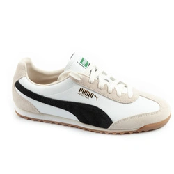 Pantofi sport unisex pentru femei Puma Arizona Retro Bej din piele