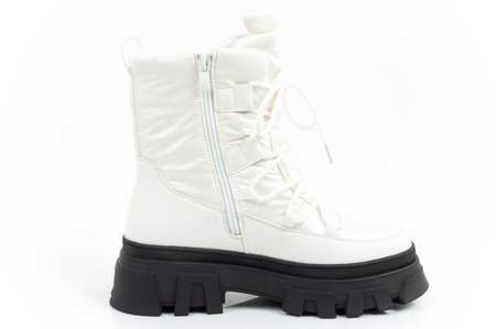 Cizme de zăpadă damă Lee Cooper [LCJ-24-47-3142L], albe.